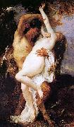 Alexandre Cabanel Nymphe et Saty oil